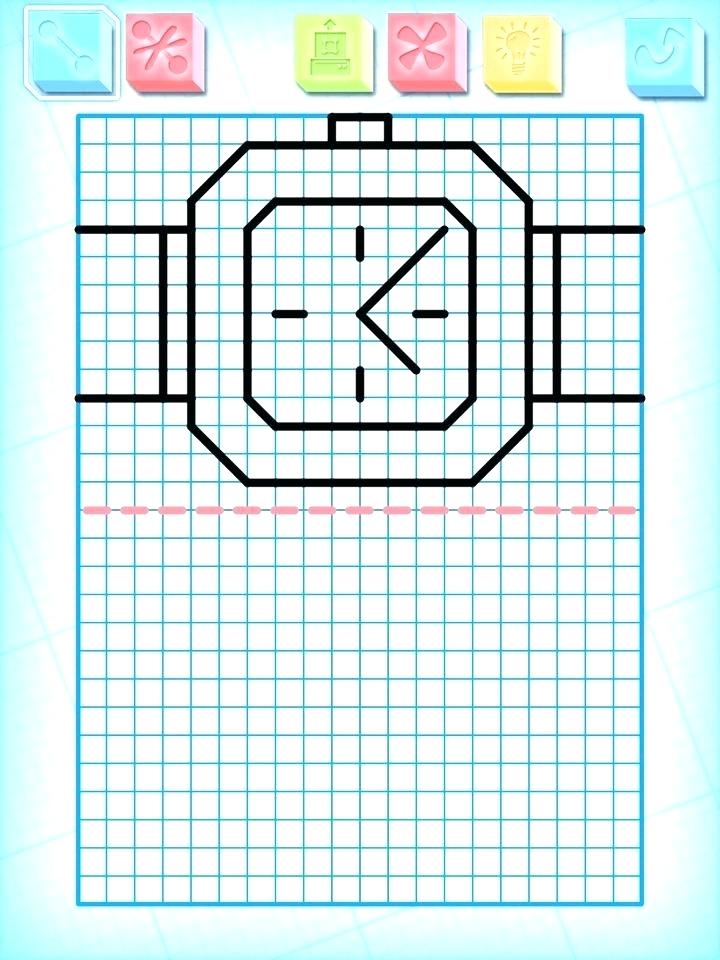 720x960 Grid Drawing Worksheets