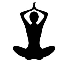 260x260 Yoga, Drawing, Meditation, Transparent Png Image Clipart Free