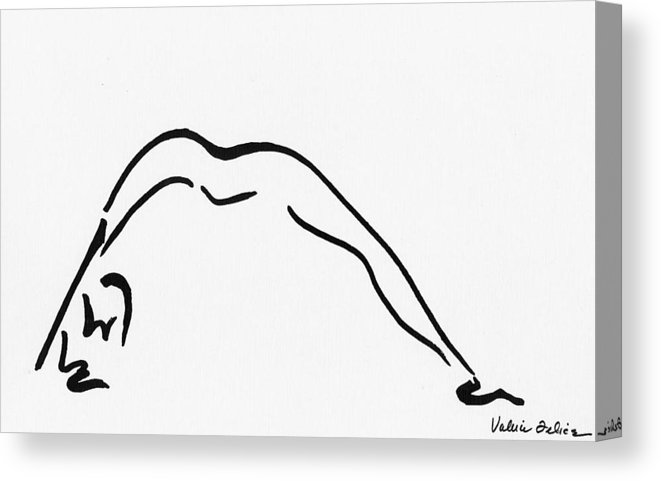 661x481 Yoga Canvas Print Canvas Art