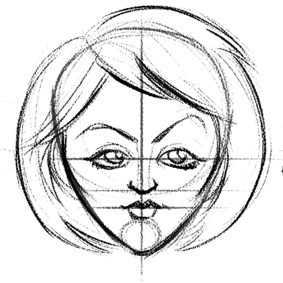 995x993 Face Cartoon Drawing And Learn How To Draw A Cartoon Of Yourself