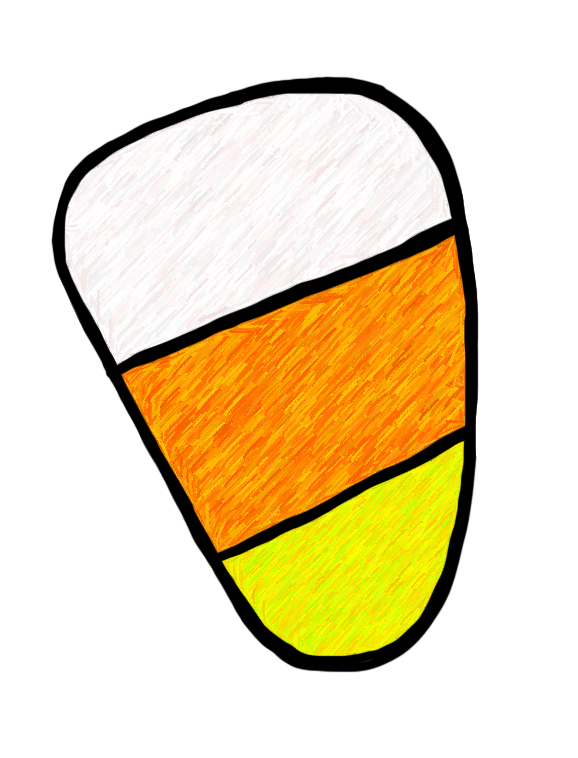 578x758 Drawing Candy Corn Transparent Png Clipart Free Download