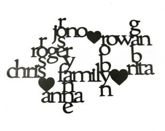 340x270 Family Crossword Etsy