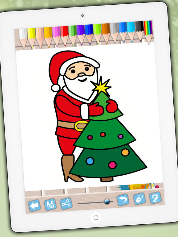 576x768 Santa Claus Coloring Pages Xmas
