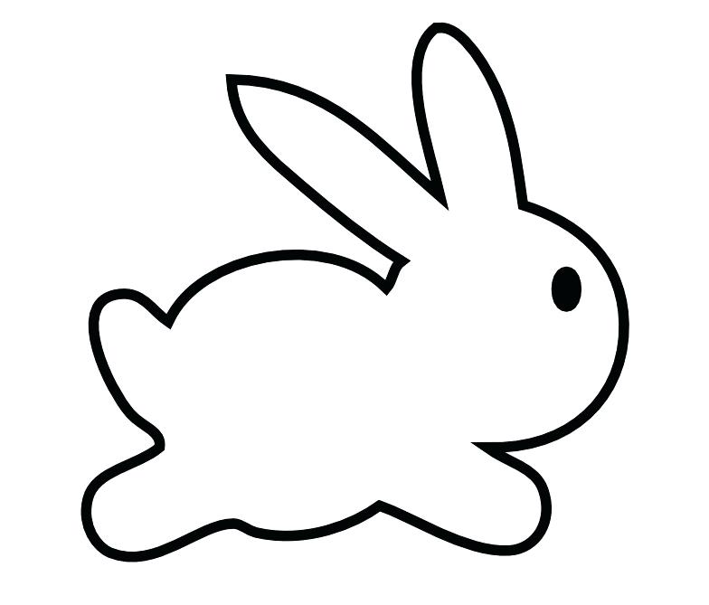 784x669 Easy Easter Bunny Drawing How Cute Easy Easter Bunny Drawing