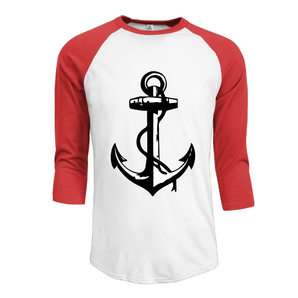1000x1000 Anchor Drawings Baseball Style Man T Shirts Clothing