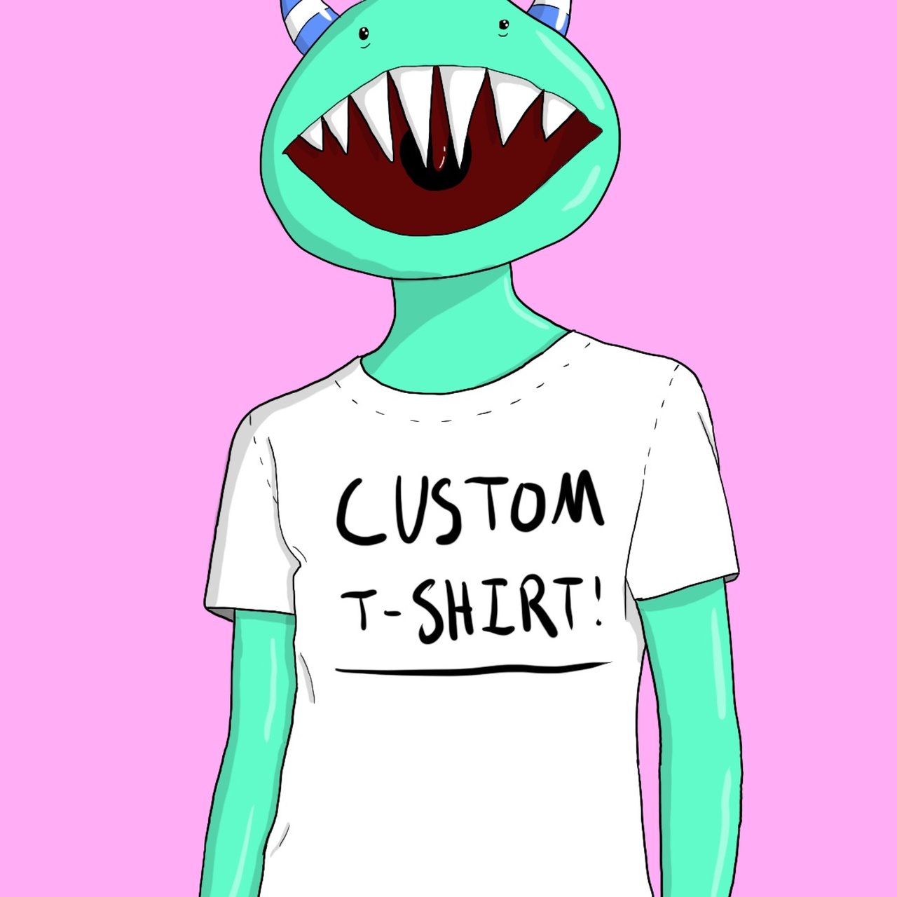 1280x1280 Custom T Shirt! I Do Custom Drawings And T Shirts For I