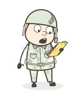 331x400 Drawing Of A Army Man