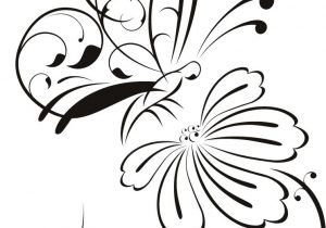 300x210 Drawing Flowers And Butterflies Flowers And Butterfly Stock