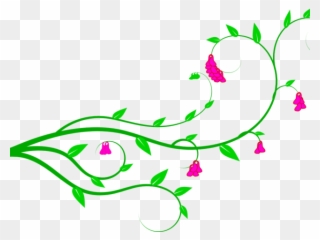 320x240 Flower Vine Clipart, Transparent Flower Vine Clip Art Png Download