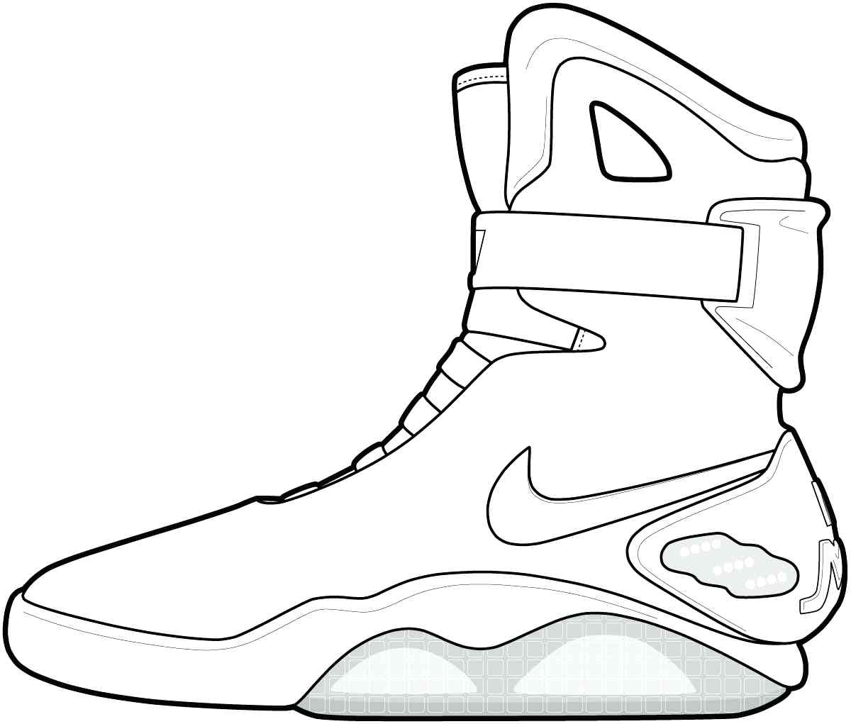 1200x1021 Coloring Pages Of Kd Shoes Copy Nike New Air Jordan
