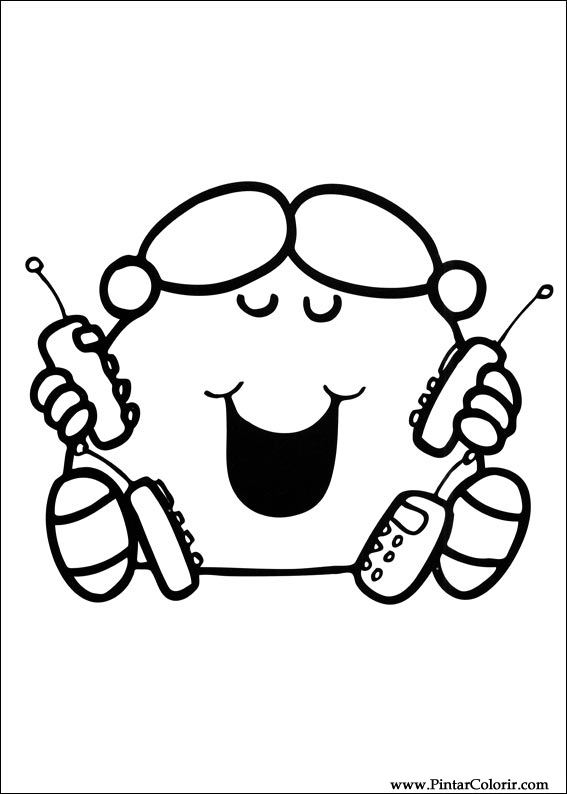 567x794 Drawings To Paint Colour Mr Men