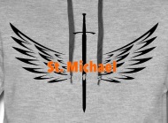 190x139 St Michael The Archangel Saints Angel Catholic Tee Men's Premium