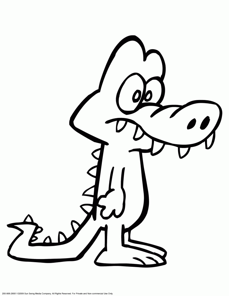 791x1024 Opportunities Alligator Coloring Pages To Print Free Pictures