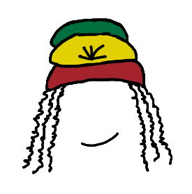 275x279 How To Draw A Rastafarian Stickman