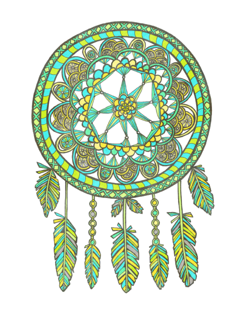 500x626 Collection Of Free Drawing Journal Dream Catcher Download On Ui Ex