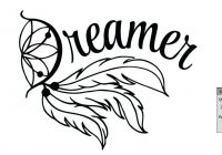 200x140 Dreamcatcher Drawing Easy