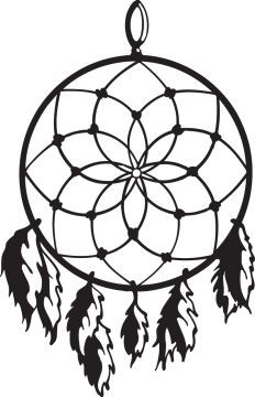 232x360 Clipart Of A Dream Catcher Charte