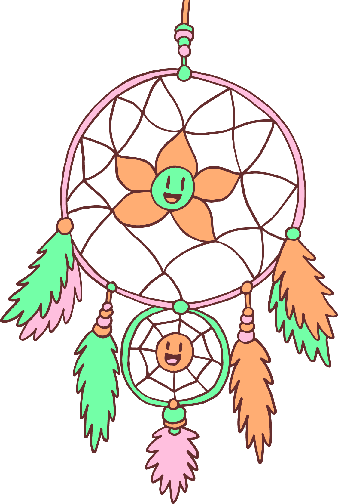1125x1675 Collection Of Free Drawing Easy Dream Catcher Download On Ui Ex