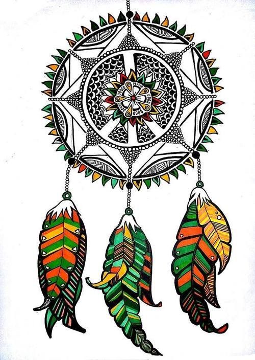 500x704 tumblr background dream catcher, dream catcher drawing, tumblr