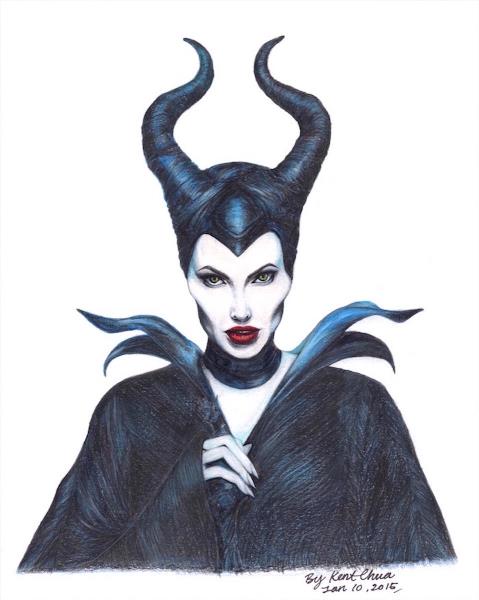 479x600 Maleficent Once Upon A Dream Drawing