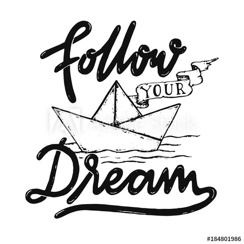 500x500 Vintage Hand Drawing Typography Motivational Quote Illustration