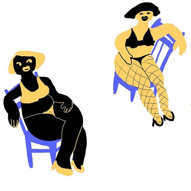 640x640 Marja De Sanctis On Twitter Two Ladies Chatting In A Room, Very