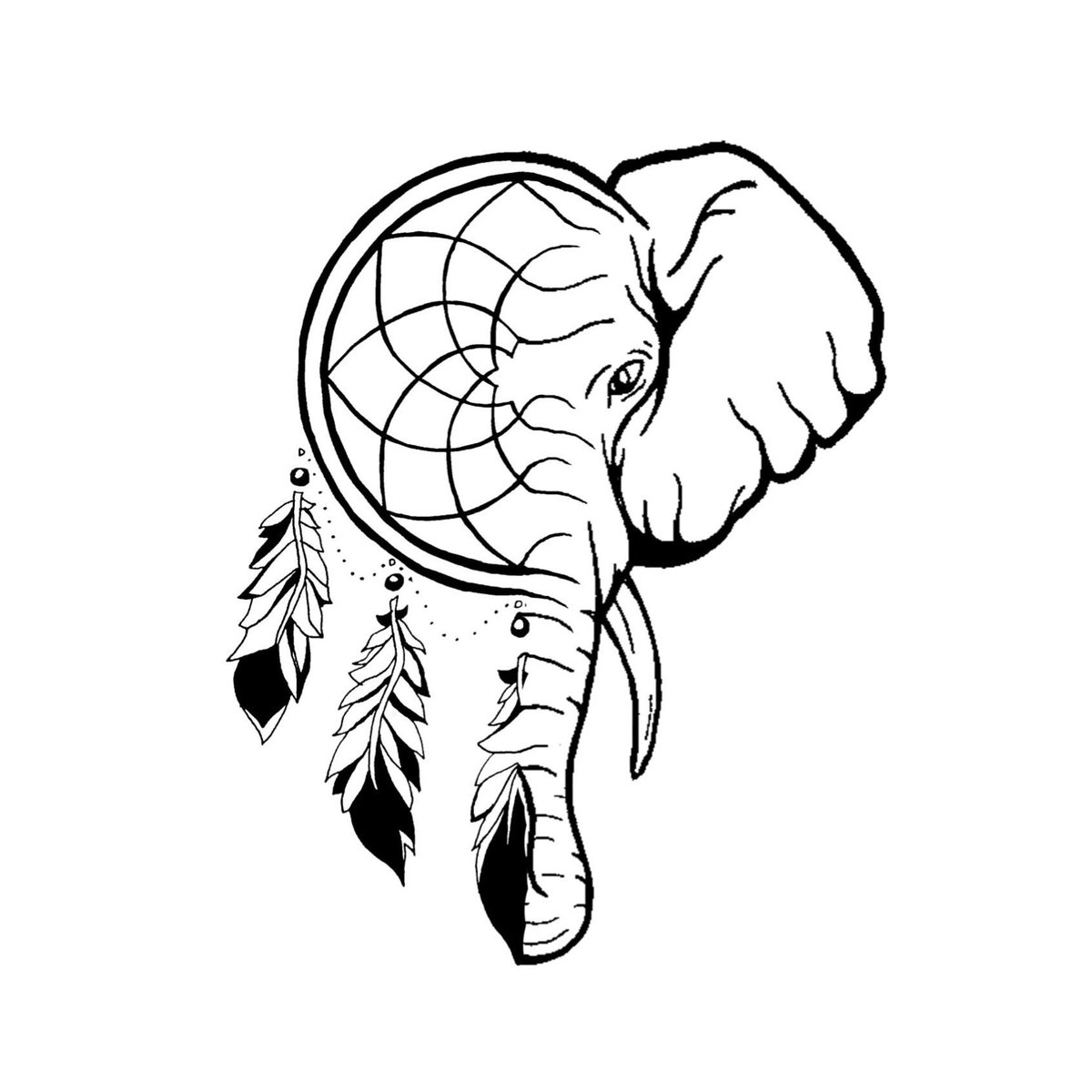 1200x1200 Parks Designs On Twitter Third And Final Elephant Dream Catcher