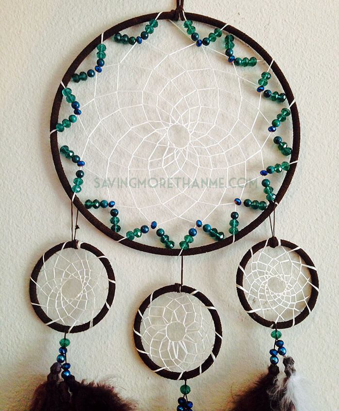 700x848 Diy Peacock Dreamcatcher