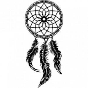 300x300 Dreamcatcher Doodle Art Clipart