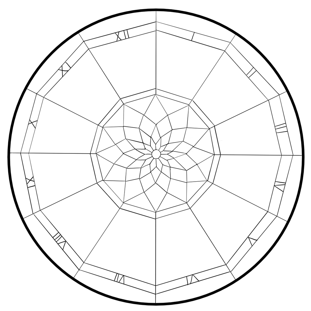 1024x1024 Dreamcatcher Template