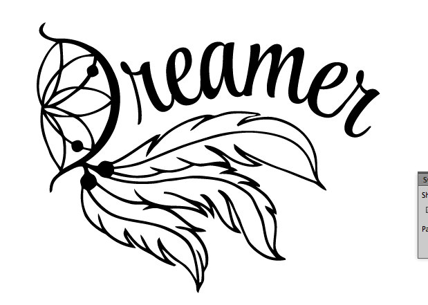 619x441 Drawn Dreamcatcher Silhouette
