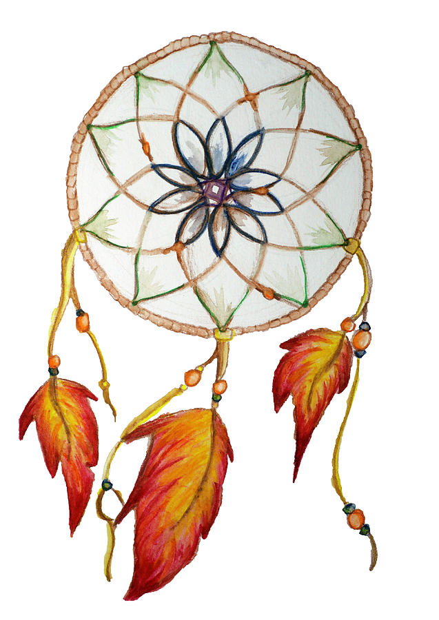 637x900 Dreamcatcher Drawing