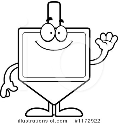 400x420 Dreidel Clipart