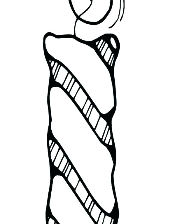 600x768 Dreidel Coloring