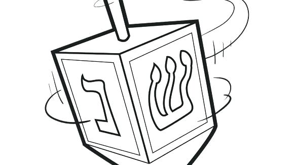 580x326 Dreidel Coloring