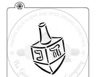340x270 Dreidel Stencil Etsy