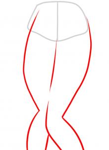 220x302 How To Draw A Skirt, Skirts, Step