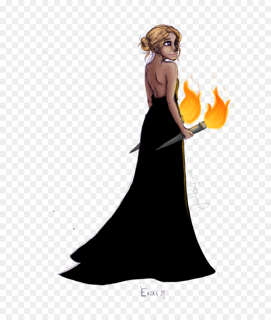 900x1060 Drawing, Dress, Art, Transparent Png Image Clipart Free Download