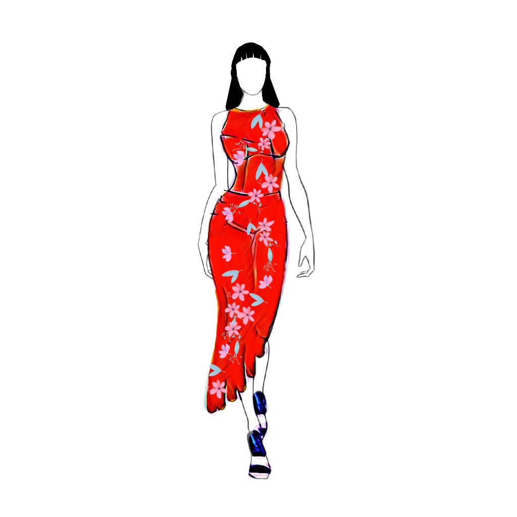 1024x1024 Creative Artistic Fashion Dress Mydesign Drawing