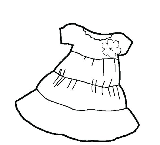 564x509 Dresses Coloring Pages Palmarosa