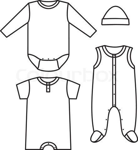441x480 Vector Of 'fashion, Template, Kids' Miniature