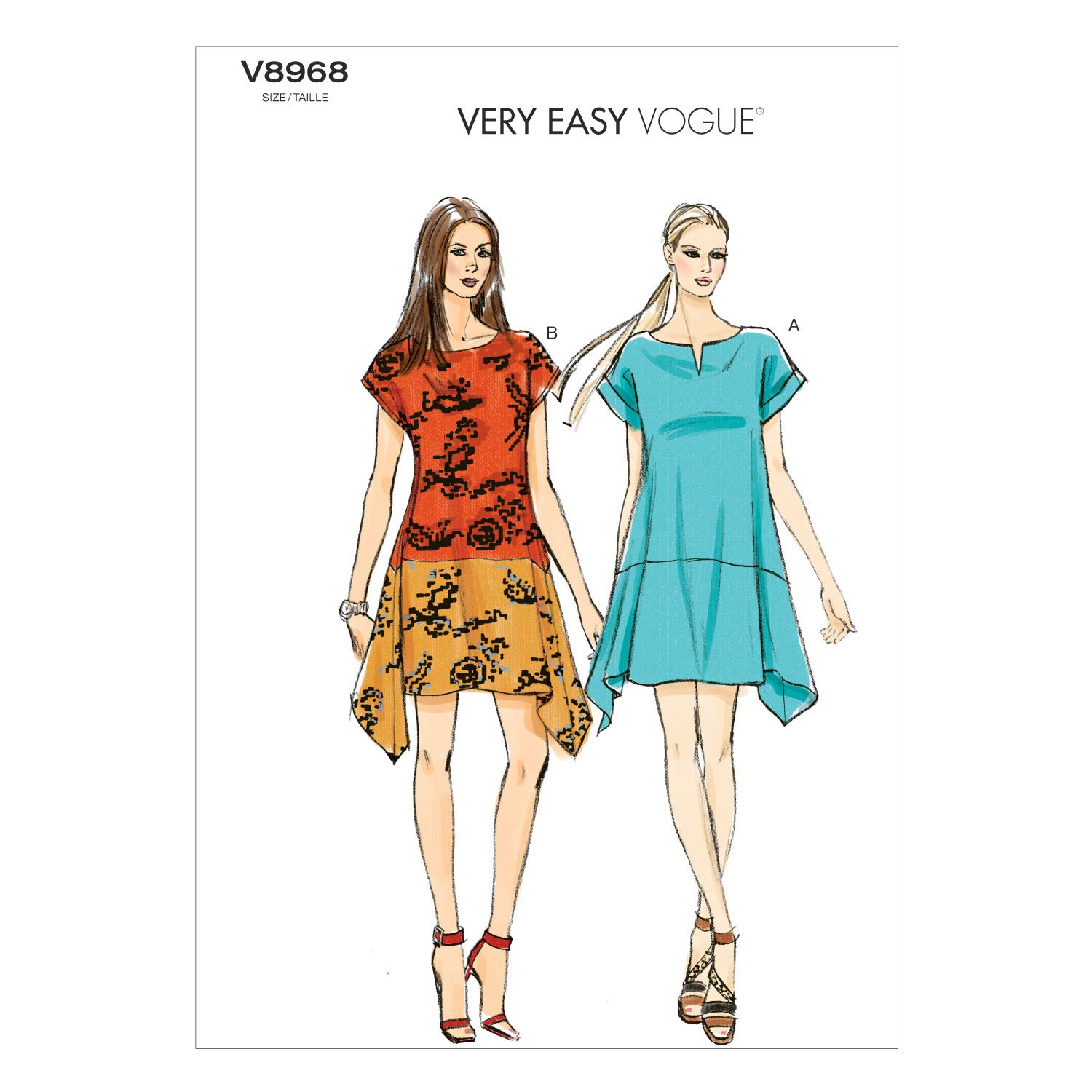 1500x1500 Vogue Patterns Misses' Dress Sewing Template