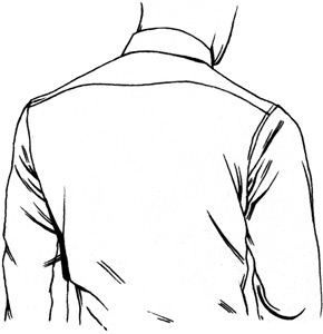 290x300 Dress Shirt Back Pleat Options