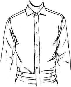 244x300 dress shirt front placket types shirts shirts, shirt drawing