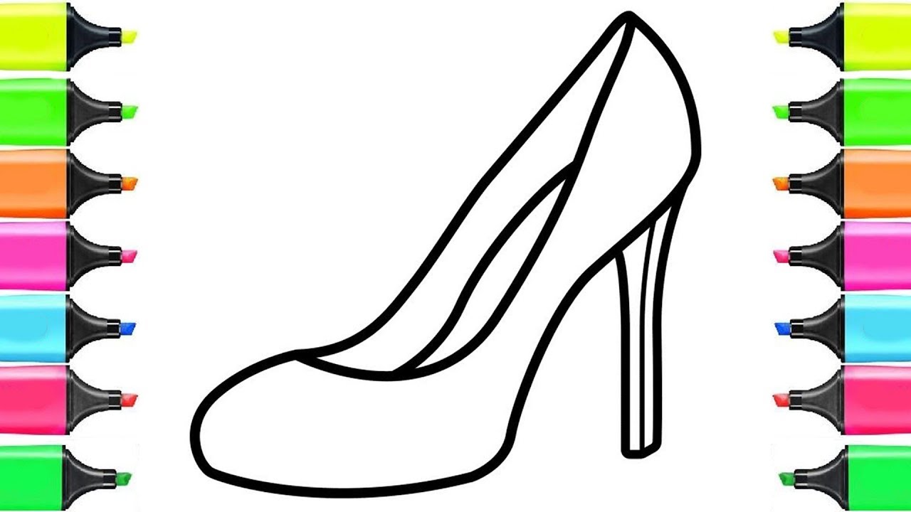 1280x720 Glitter Beauty Accessories Shoes Dress Bag Coloring