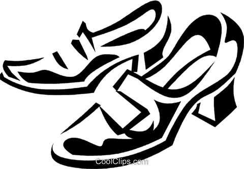 480x334 Dress Shoes Royalty Free Vector Clip Art Illustration