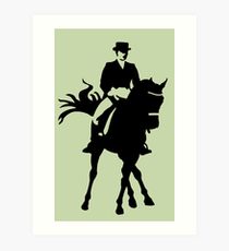 210x230 dressage drawing art prints redbubble