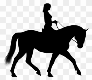 320x278 Dressage Horse Silhouette Buy Clip Art