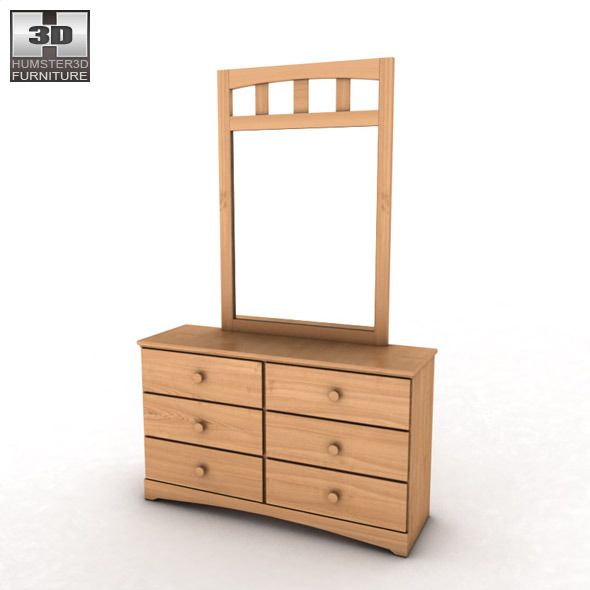 590x590 ashley benjamin dresser mirror