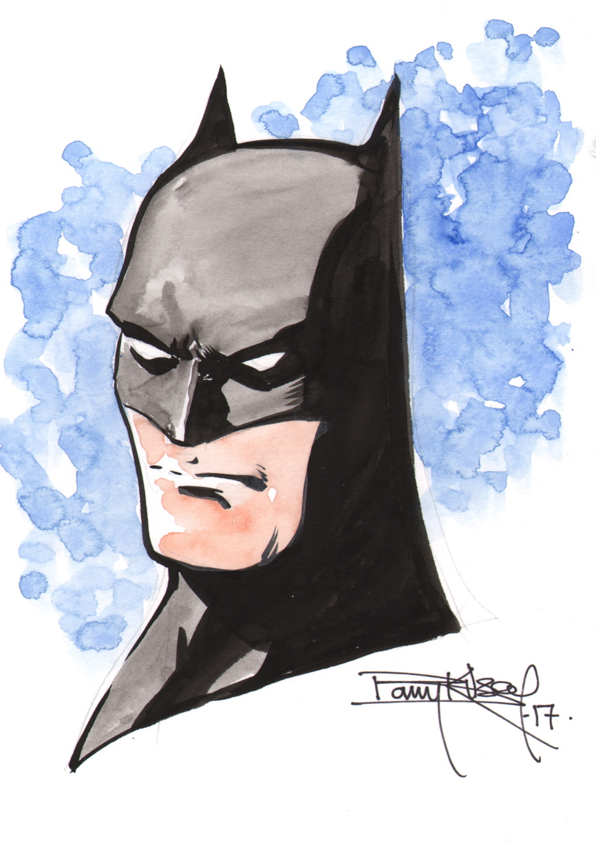 866x1250 barry kitson original art batman
